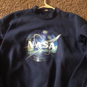 NASA x VanGogh Mock neck